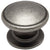 Cosmas 4702WN Weathered Nickel Cabinet Knob - Cosmas