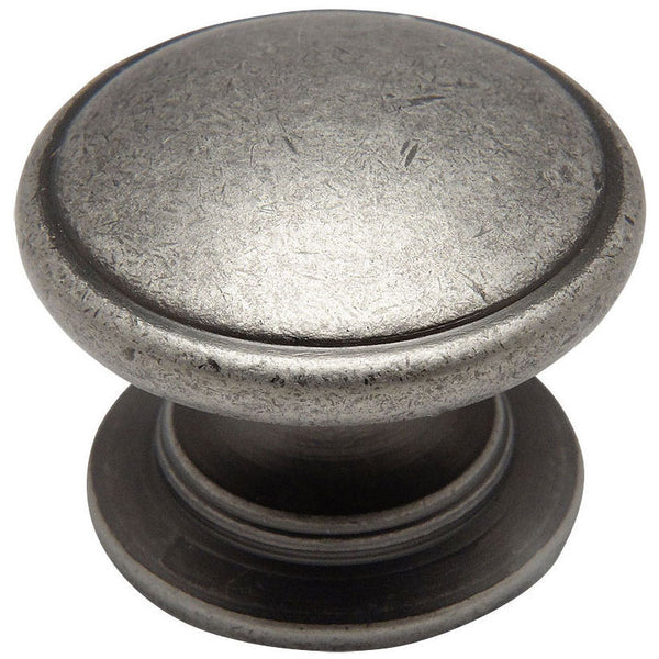 Cosmas 4702WN Weathered Nickel Cabinet Knob - Cosmas-Hardware.com