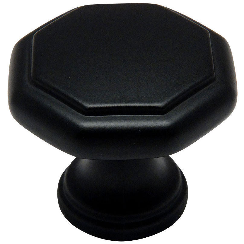 Cosmas 5181FB Flat Black Cabinet Knob - Cosmas