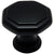 Cosmas 5181FB Flat Black Cabinet Knob - Cosmas