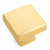 Cosmas 5233BG Brushed Gold Square Contemporary Cabinet Knob