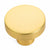 Cosmas 5234BG Brushed Gold Round Contemporary Cabinet Knob