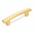 Cosmas 5235BG Brushed Gold Contemporary Arch Cabinet Pull