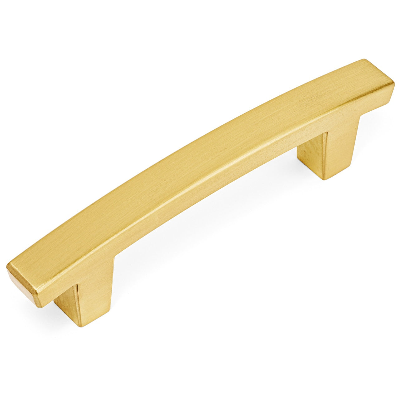 Cosmas 5235BB Brushed Brass Contemporary Arch Cabinet Pull