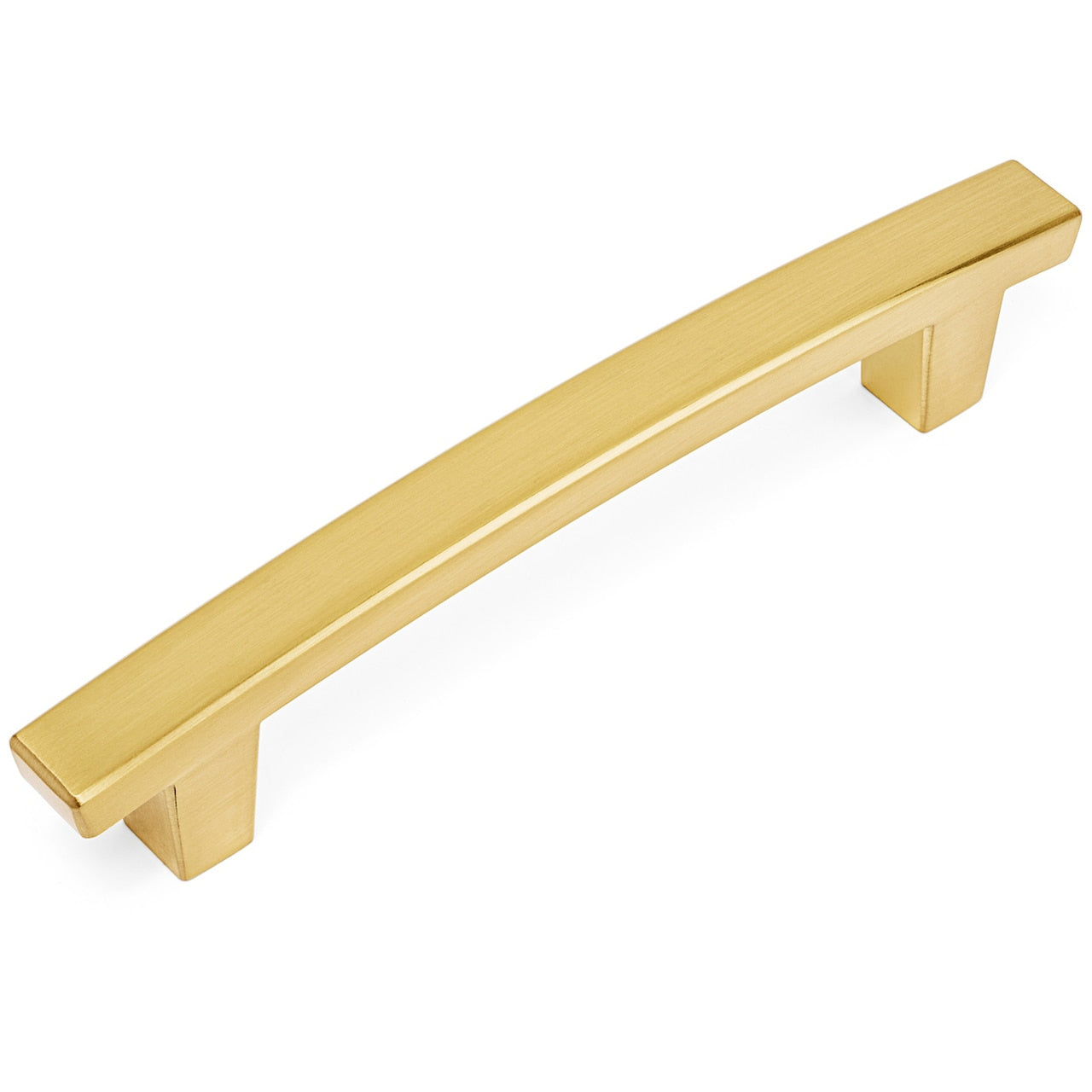 Cosmas 5237BB Brushed Brass Contemporary Arch Cabinet Pull