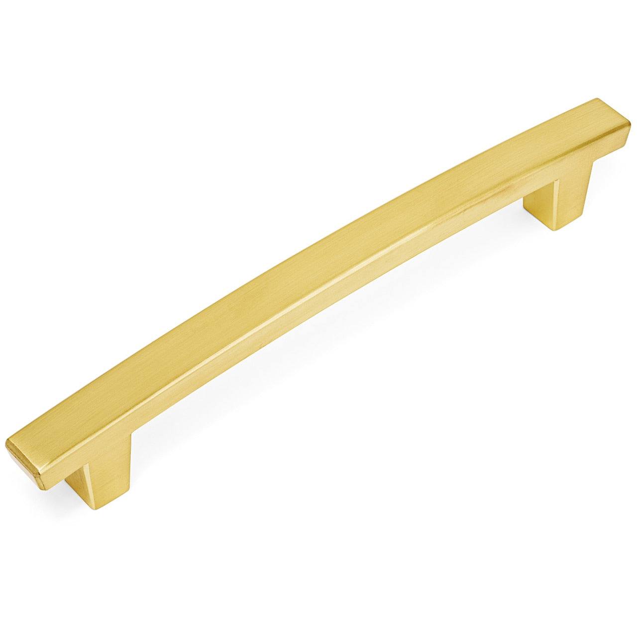 Cosmas 5239BB Brushed Brass Contemporary Arch Cabinet Pull