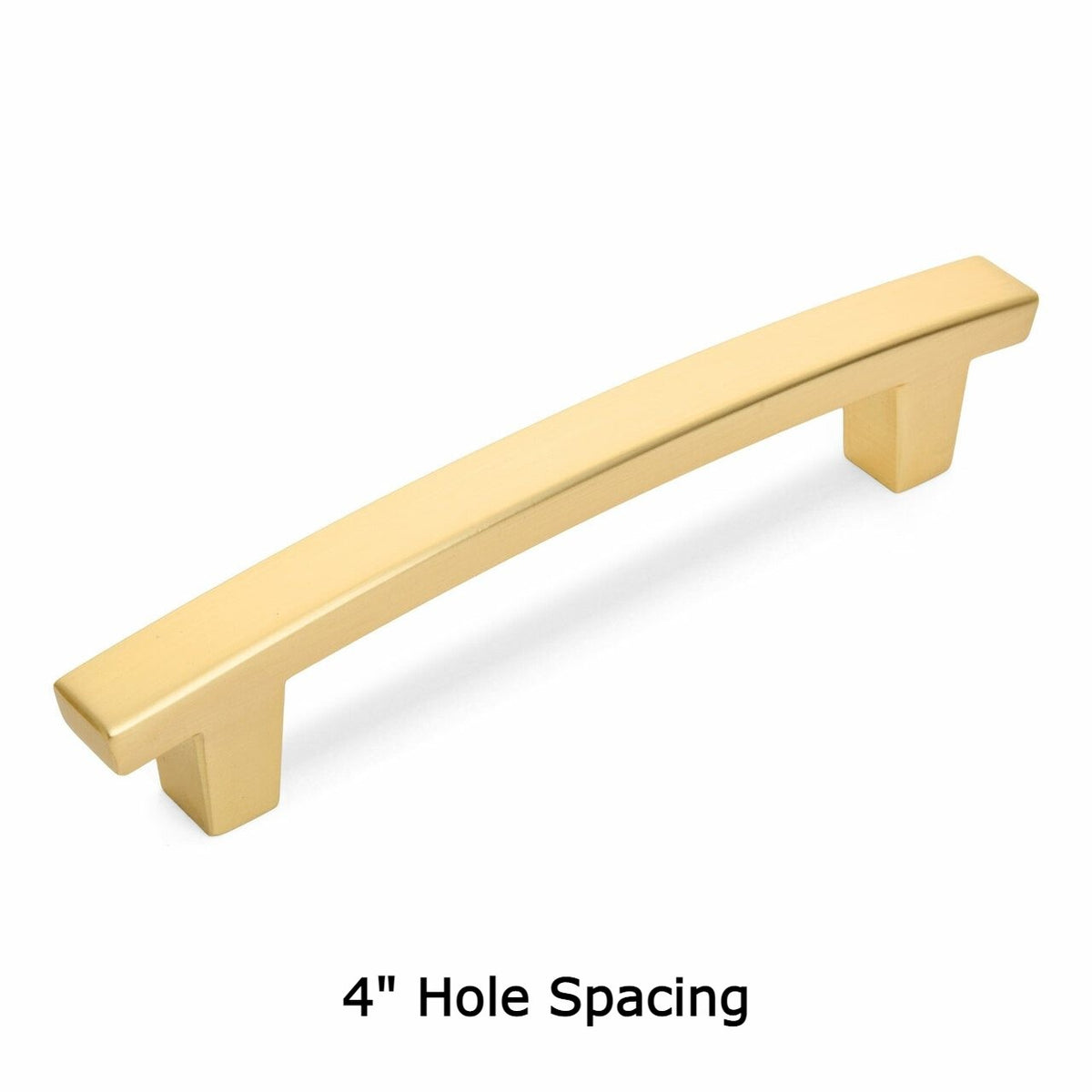 Cosmas 5238BG Brushed Gold Contemporary Arch Cabinet Pull