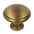 Cosmas 5422BAB Brushed Antique Brass Cabinet Knob - Cosmas