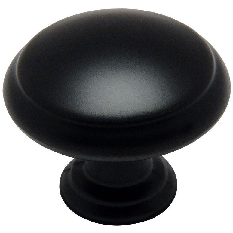 Cosmas 5422FB Flat Black Cabinet Knob - Cosmas