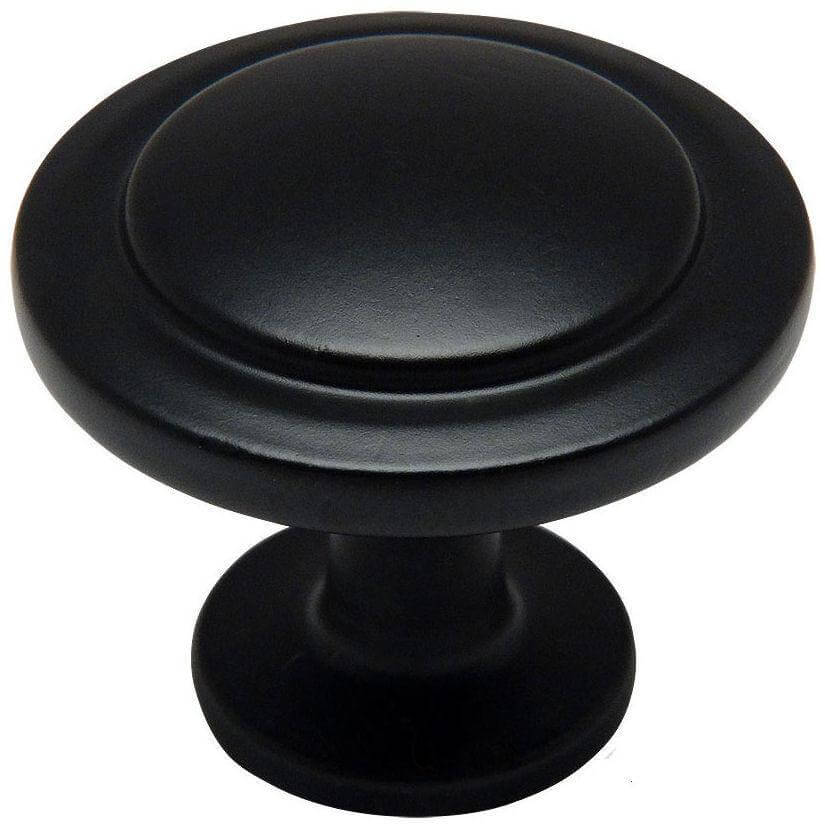 Cosmas 5560FB Flat Black Cabinet Knob Cosmas 5560FB Flat Black Cabinet Knob