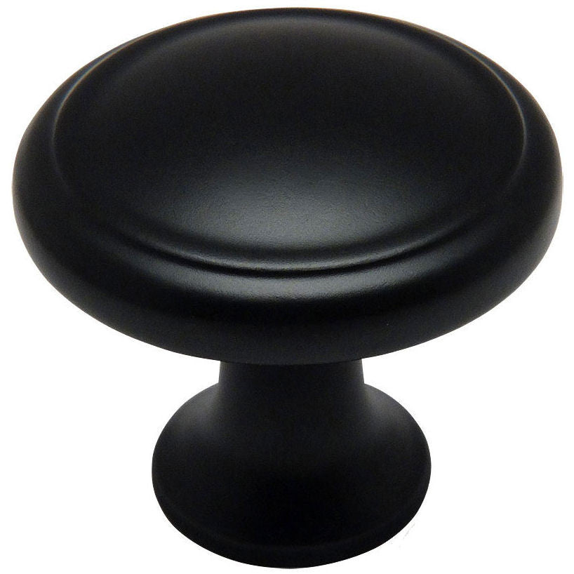 Cosmas 5982FB Flat Black Cabinet Knob