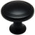 Cosmas 5982FB Flat Black Cabinet Knob