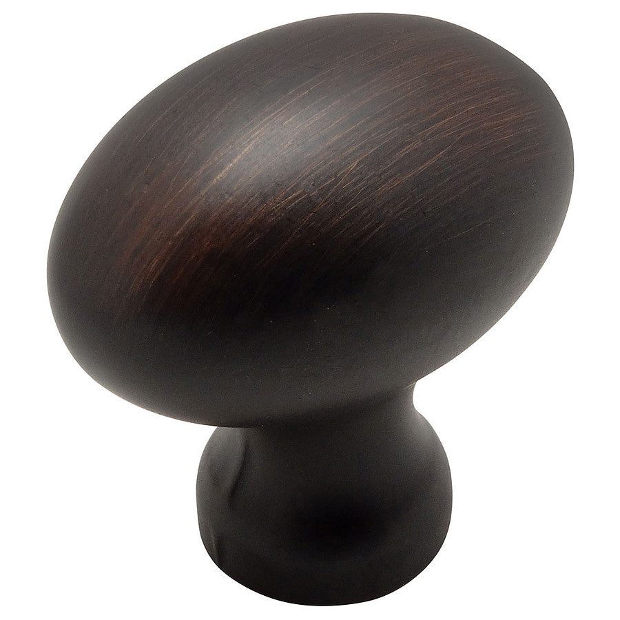 Cosmas 6021ORB Oil Rubbed Bronze Small Football Cabinet Knob - Cosmas