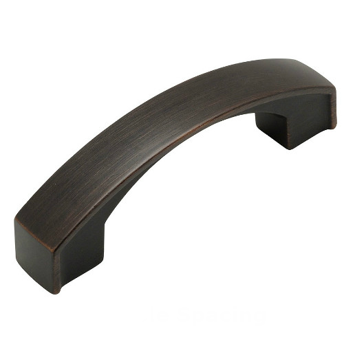 Cosmas 616-030ORB Oil Rubbed Bronze Subtle Arch Cabinet Pull