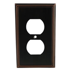 625'' Telephone Cable Cover Wall Plate - Venetian Bronze