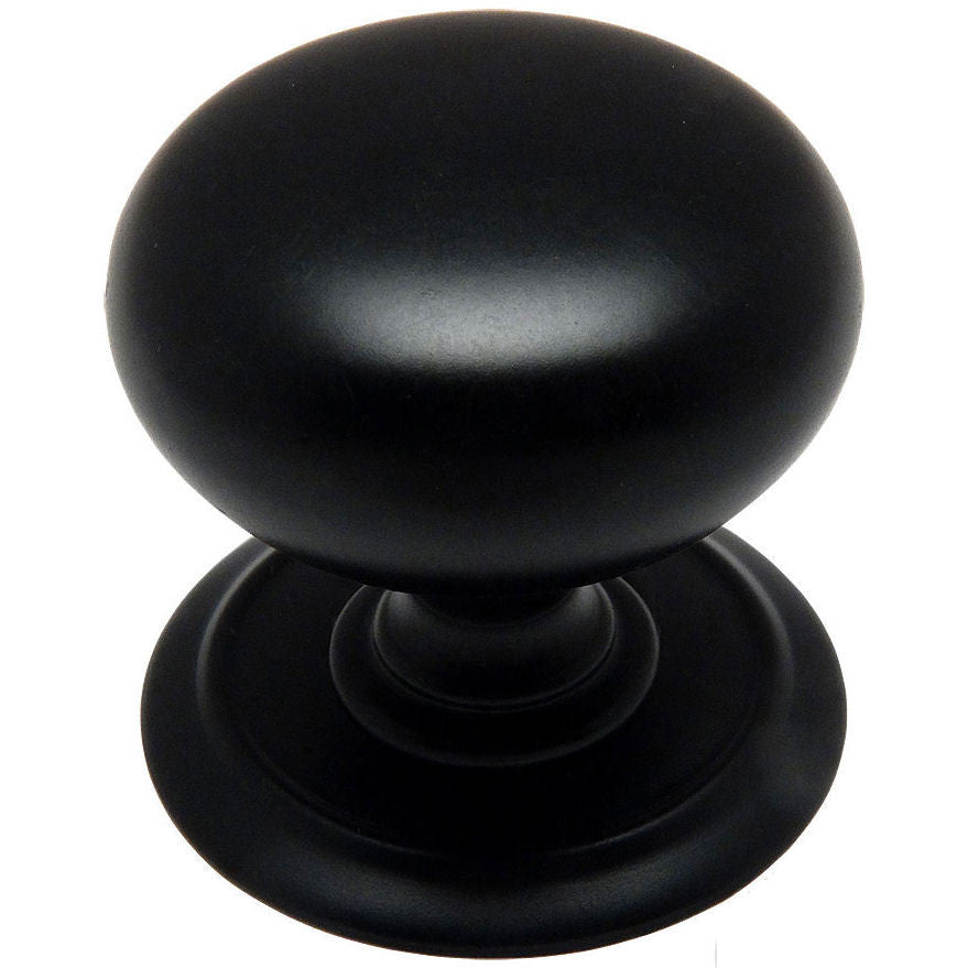Cosmas 6542FB Flat Black Cabinet Knob - Cosmas