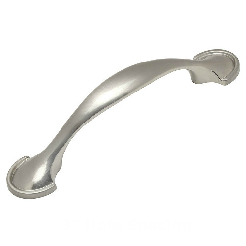 Cosmas 6632SN Satin Nickel Cabinet Pull