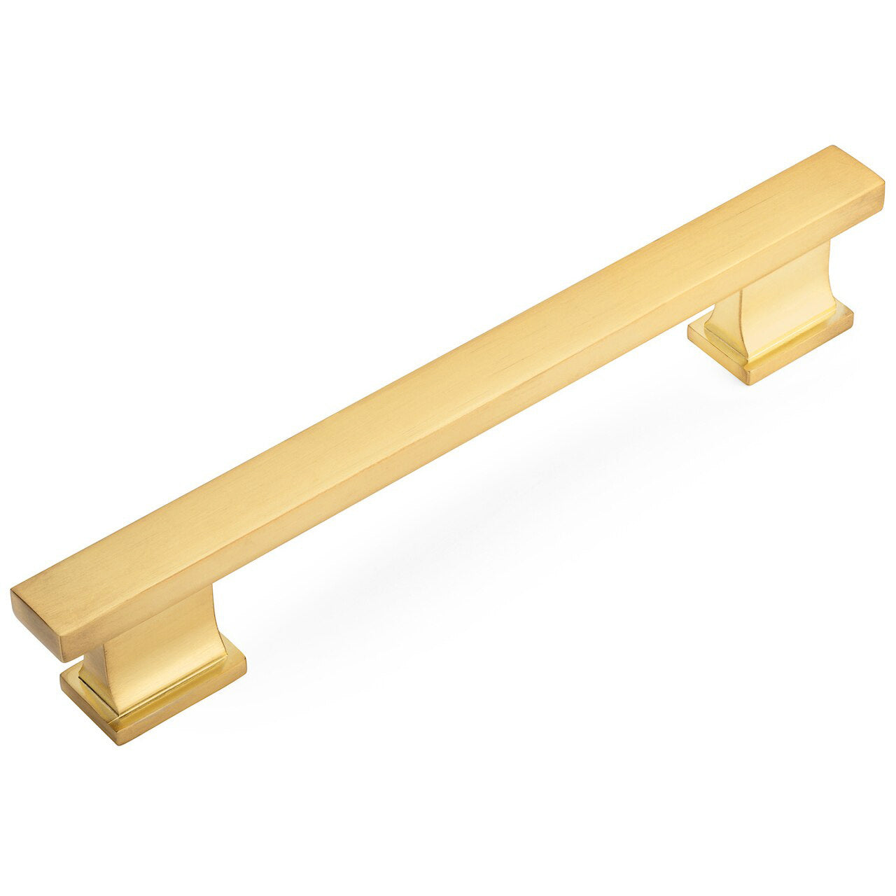 Cosmas 702-160BB Brushed Brass Contemporary Cabinet Pull