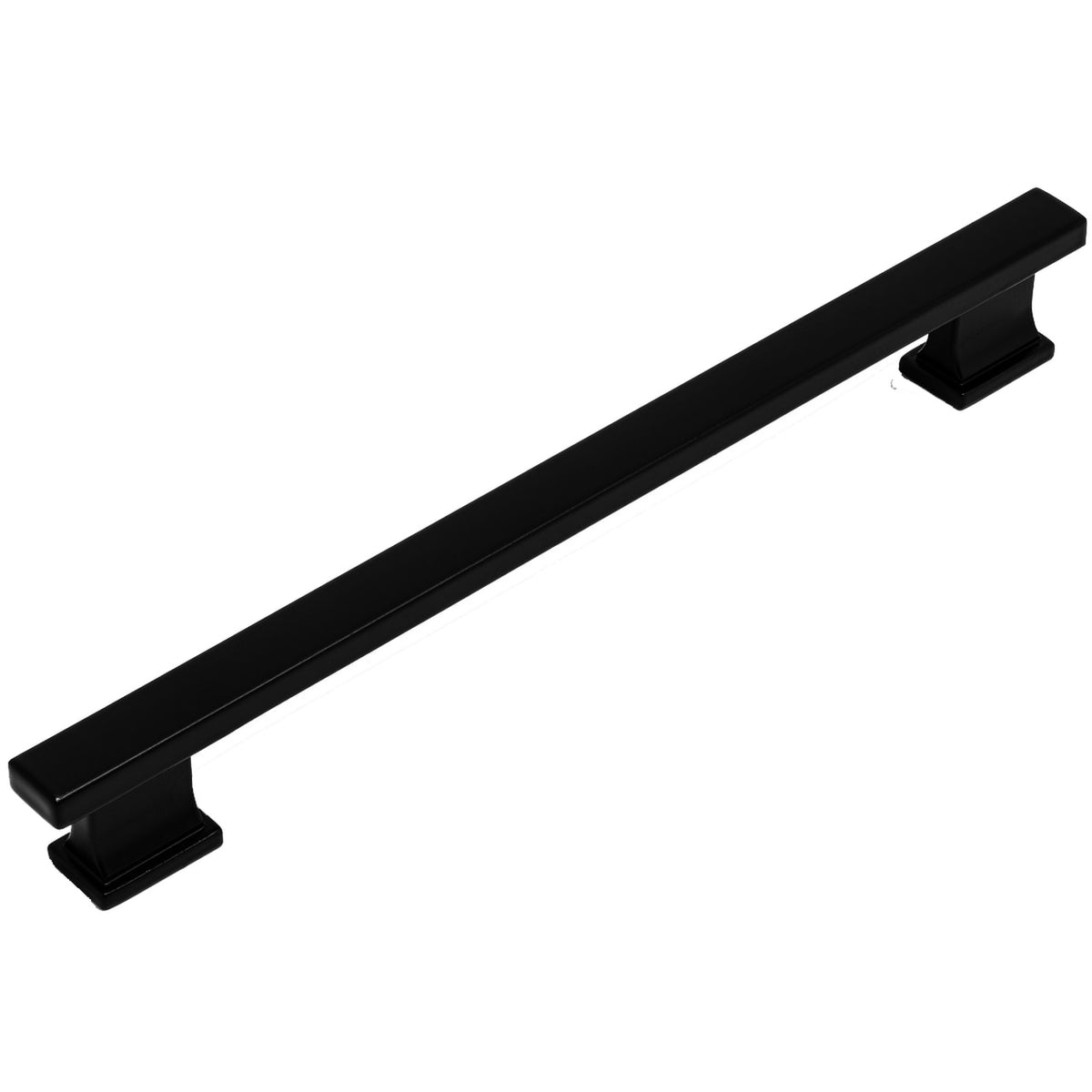 Cosmas 702-192FB Flat Black Contemporary Cabinet Pull
