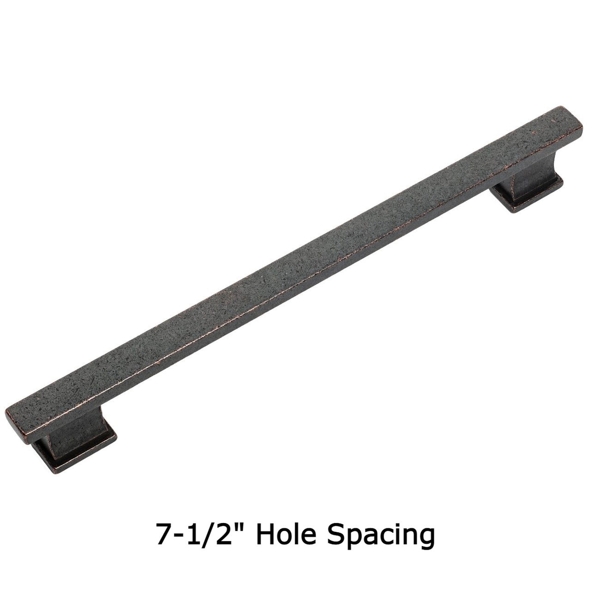 Cosmas 702-192HB Hammered Bronze Contemporary Cabinet Pull