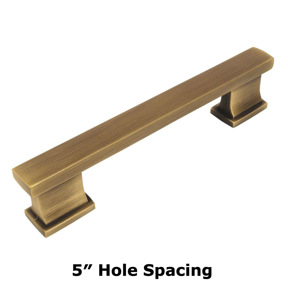 Cosmas 702-5BAB Brushed Antique Brass Contemporary Cabinet Pull