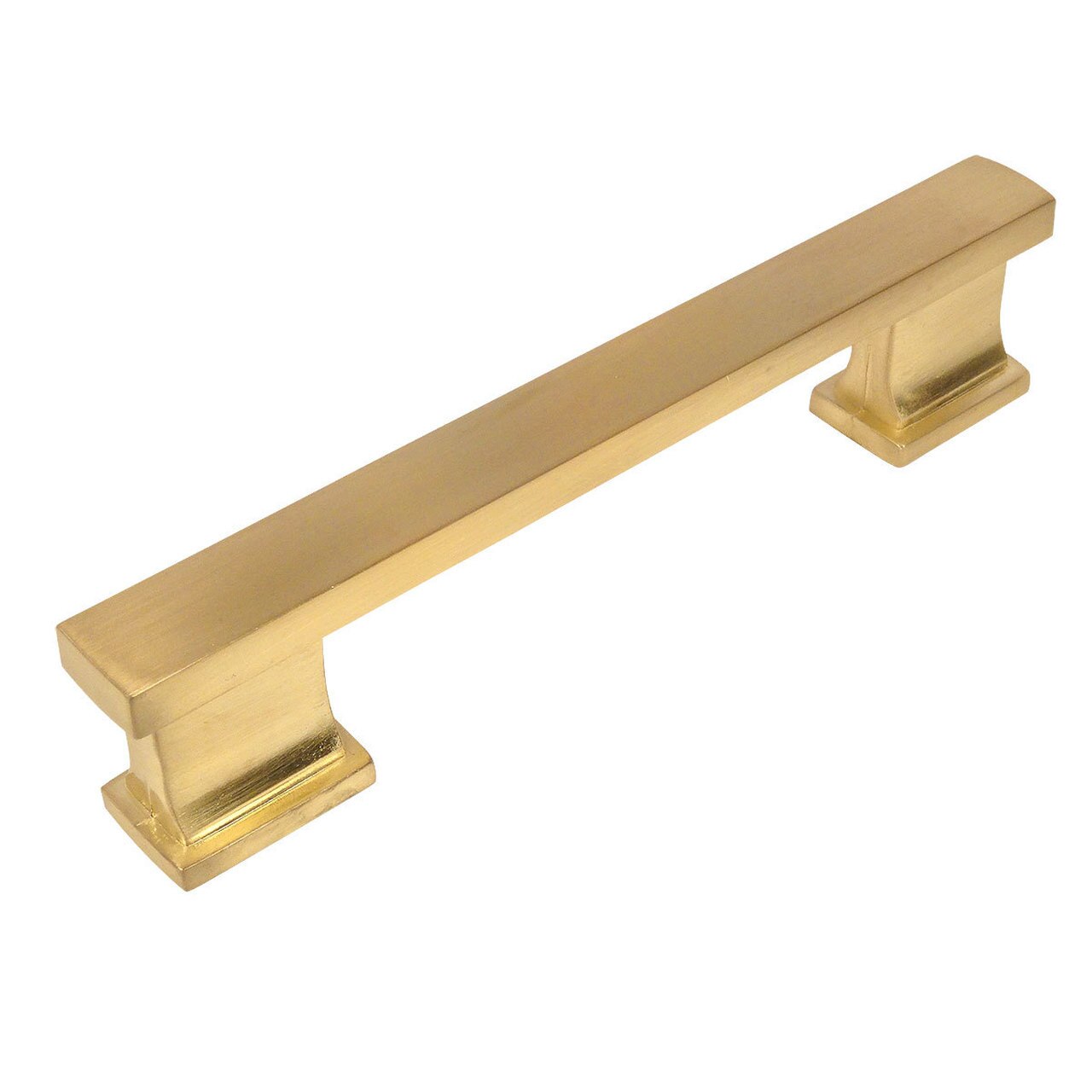 Cosmas 702-3.5BB Brushed Brass Contemporary Cabinet Pull