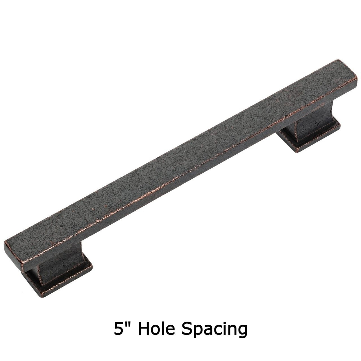 Cosmas 702-5HB Hammered Bronze Contemporary Cabinet Pull