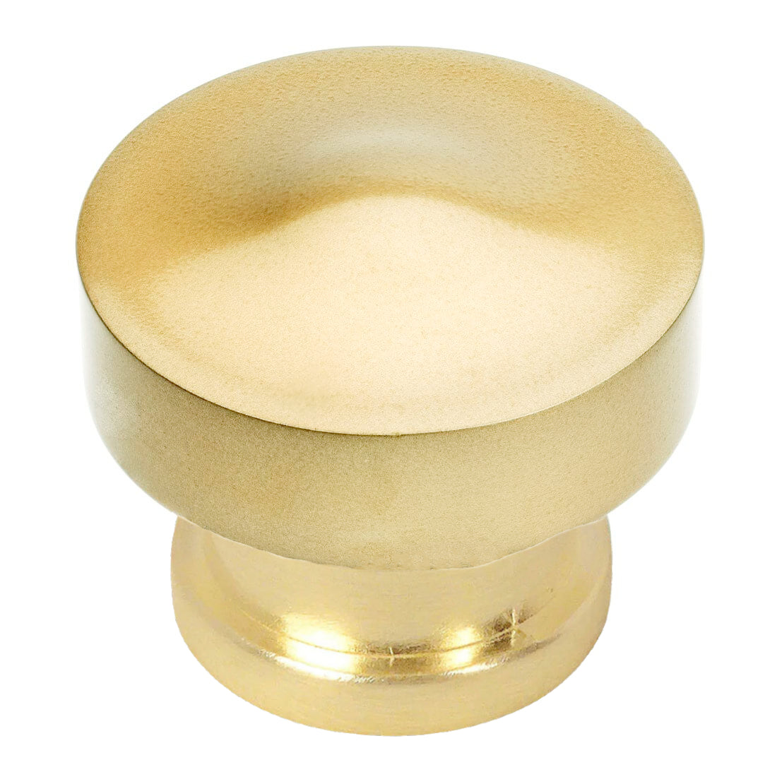 Cosmas 704BB Brushed Brass Round Contemporary Knob Cosmas