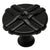 Cosmas 7062FB Flat Black Cabinet Knob - Cosmas