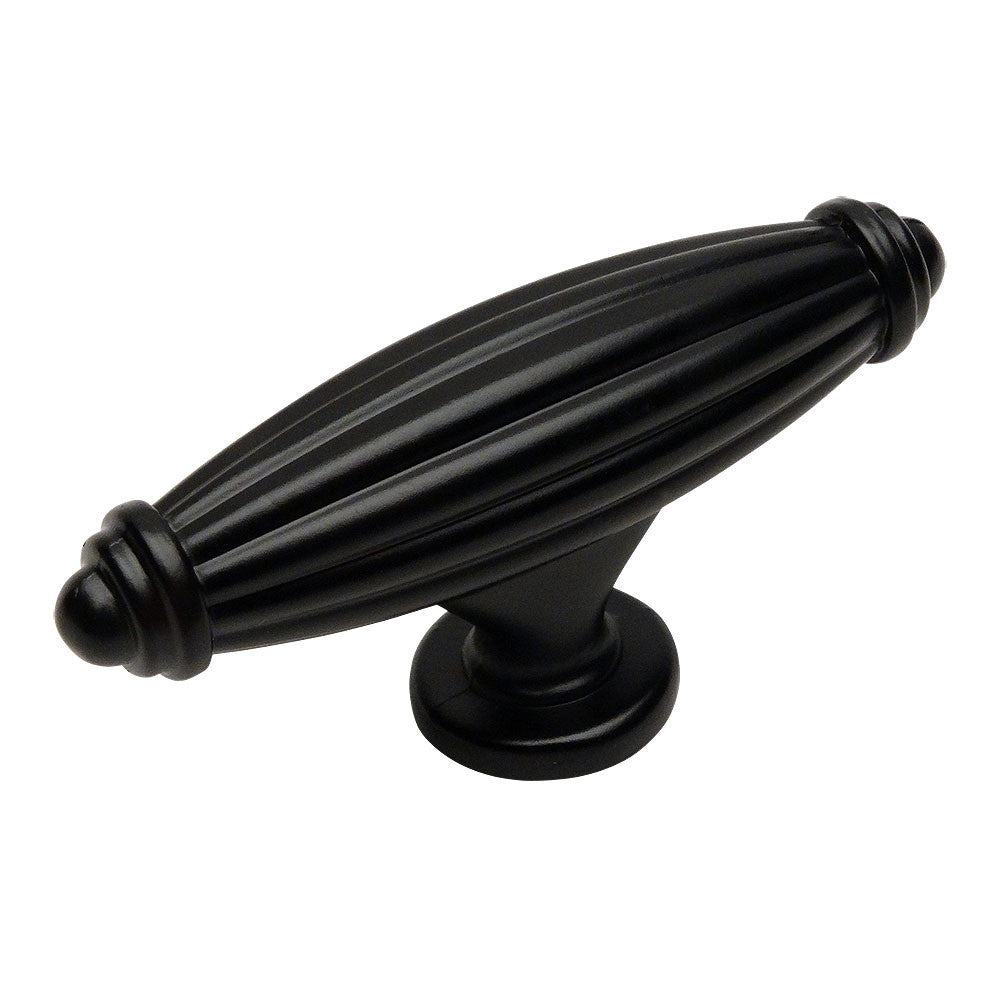 Cosmas 7121FB Flat Black Cabinet Knob - Cosmas