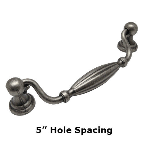 Cosmas 7122WN Weathered Nickel Cabinet Pull - Cosmas