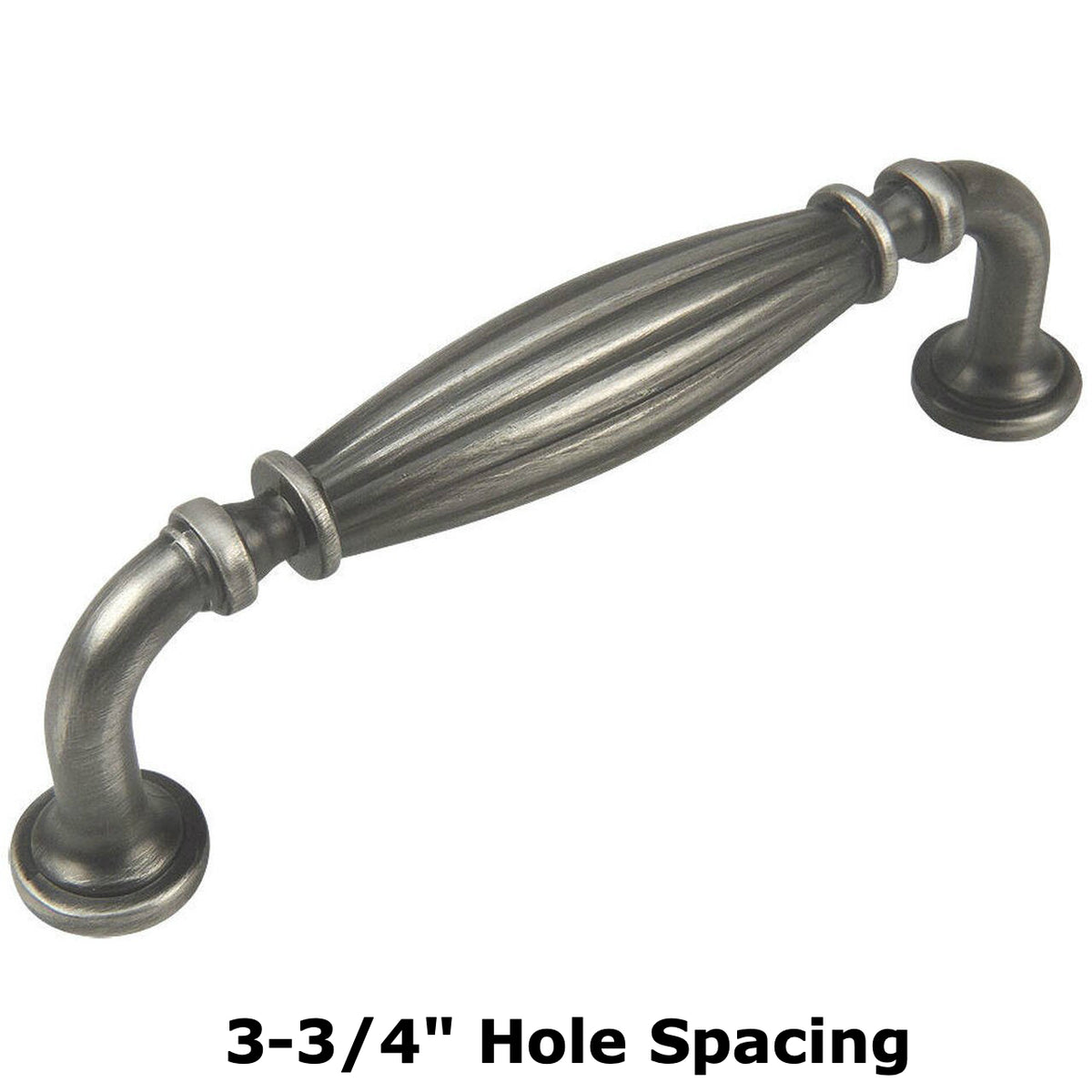 Cosmas 7123AS Antique Silver Cabinet Pull