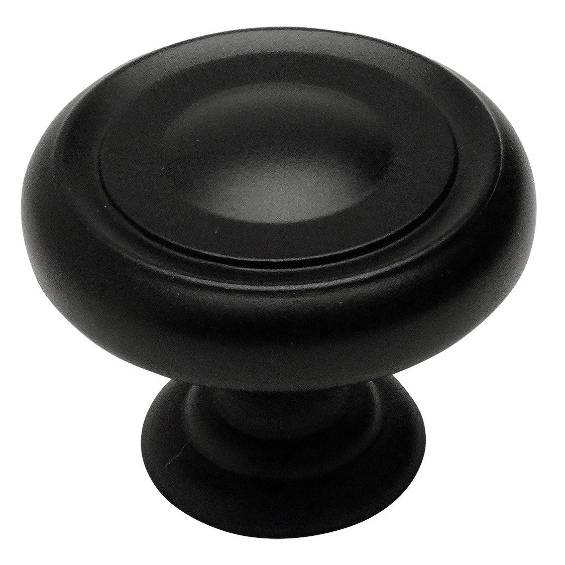 Cosmas 7708FB Flat Black Cabinet Knob - Cosmas