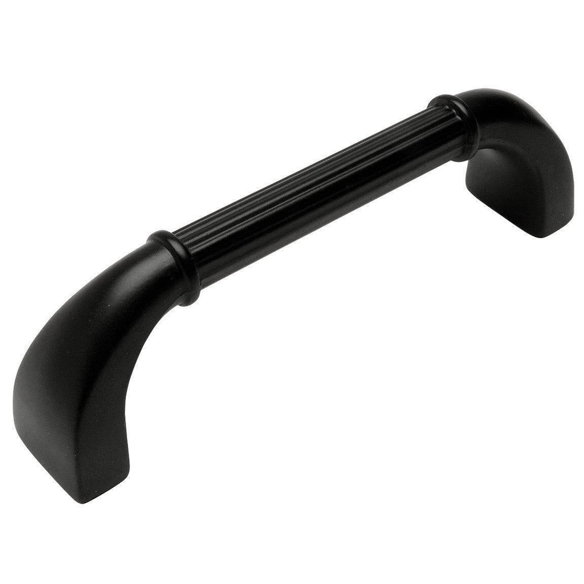 Cosmas 7714-96FB Flat Black Cabinet Pull - Cosmas