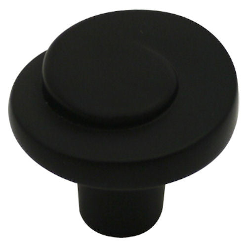 Cosmas 775FB Flat Black Swirl Cabinet Knob - Cosmas