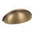 Cosmas 783BAB Brushed Antique Brass Cabinet Cup Pull - Cosmas