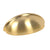 Cosmas 783BB Brushed Brass Cabinet Cup Pull - Cosmas