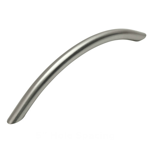 Cosmas 801-128SN Satin Nickel Bow Cabinet Pull