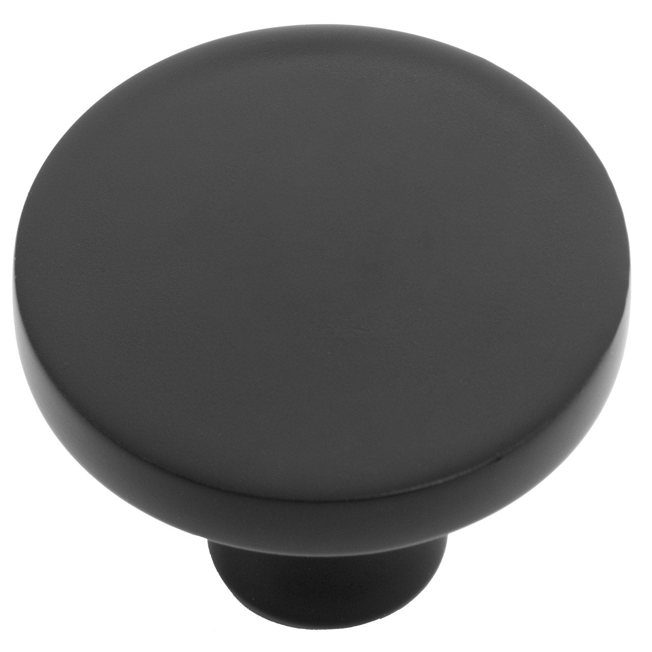 Cosmas 8104FB Flat Black Cabinet Knob