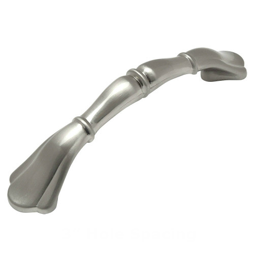 Cosmas 8807SN Satin Nickel Cabinet Pull