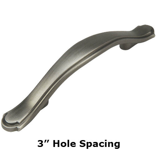 Cosmas 8816AS Antique Silver Cabinet Pull - Cosmas