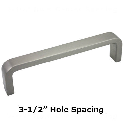 Cosmas 886-3.5SN Satin Nickel Cabinet Pull - Cosmas