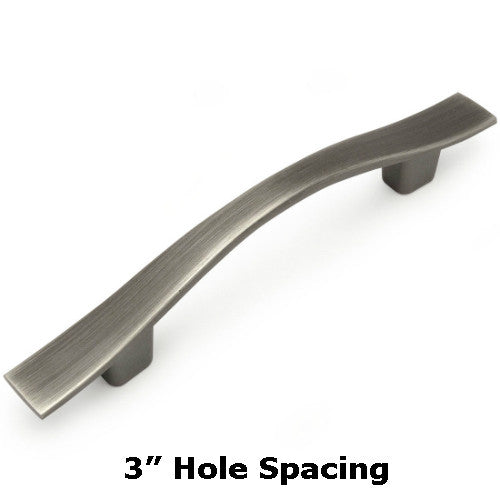 Cosmas 8902AS Antique Silver Cabinet Pull - Cosmas