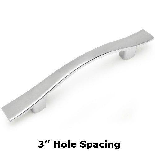 Cosmas 8902CH Polished Chrome Cabinet Pull - Cosmas