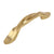 Cosmas 9009BB Brushed Brass Twist Cabinet Pull - Cosmas