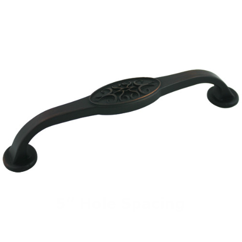 Cosmas 9133-128ORB Oil Rubbed Bronze Cabinet Pull