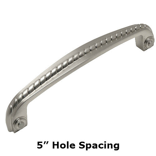 Cosmas 9231SN Satin Nickel Rope Cabinet Pull - Cosmas
