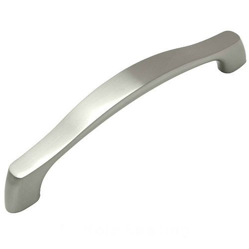 Cosmas 9444-128SN Satin Nickel Contemporary Cabinet Pull