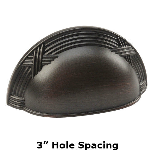 Cosmas 9461ORB Oil Rubbed Bronze Cabinet Cup Pull - Cosmas