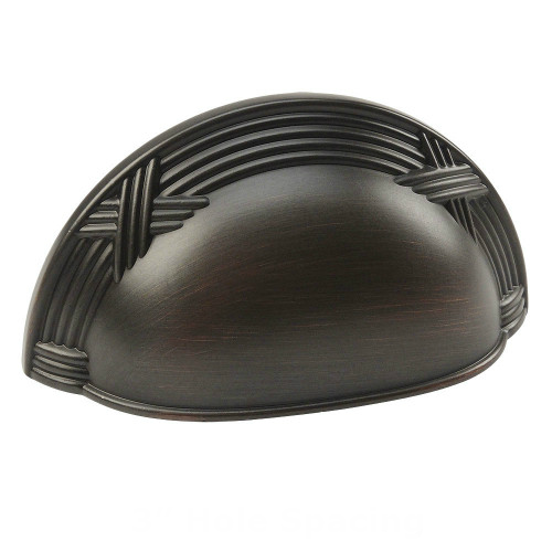 Cosmas 9461ORB Oil Rubbed Bronze Cabinet Cup Pull